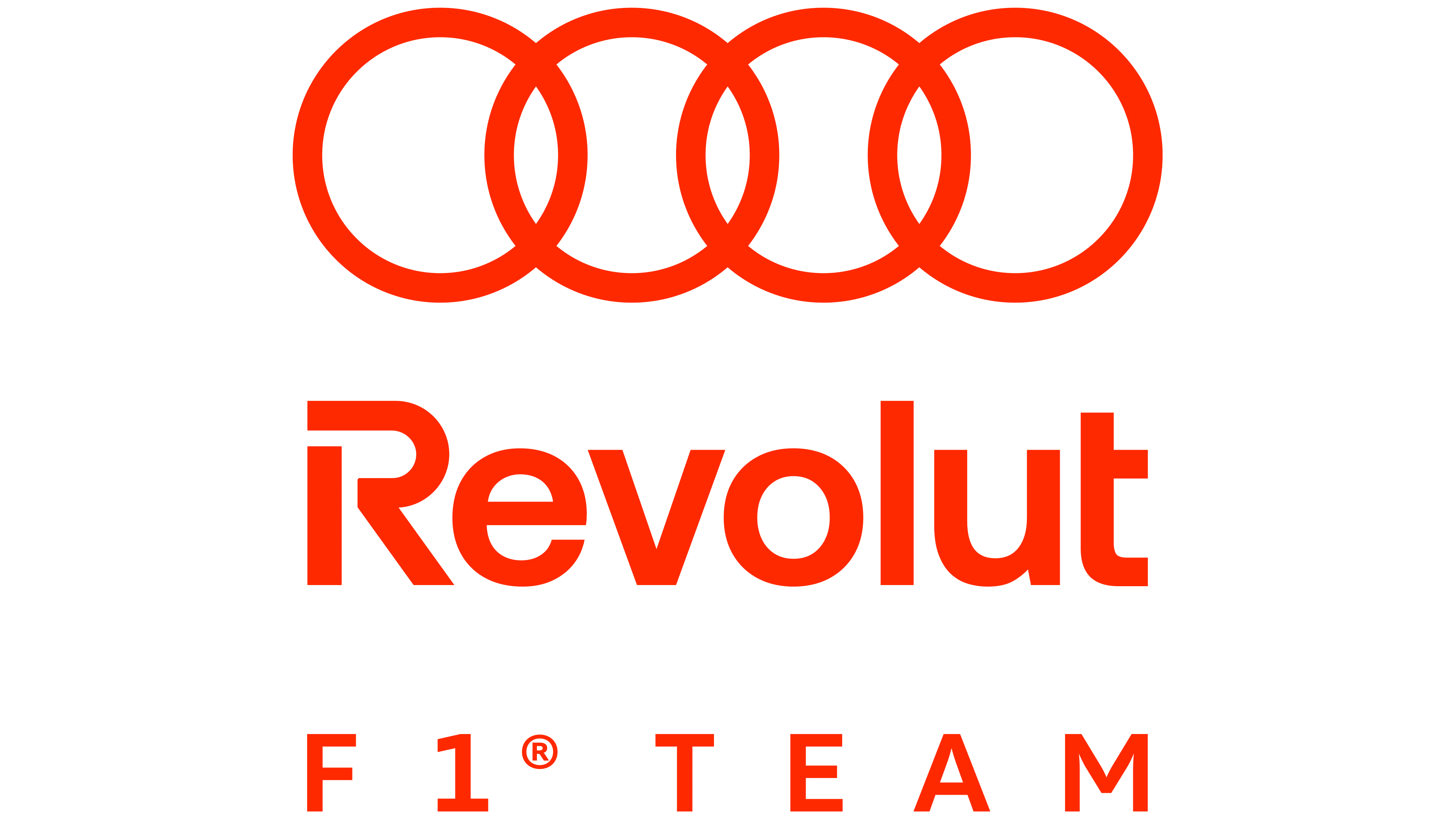 奧迪Revolut F1車(che)隊(duì)髮(fa)布全新(xin)Logo與品(pin)牌識别設(shè)計(ji)